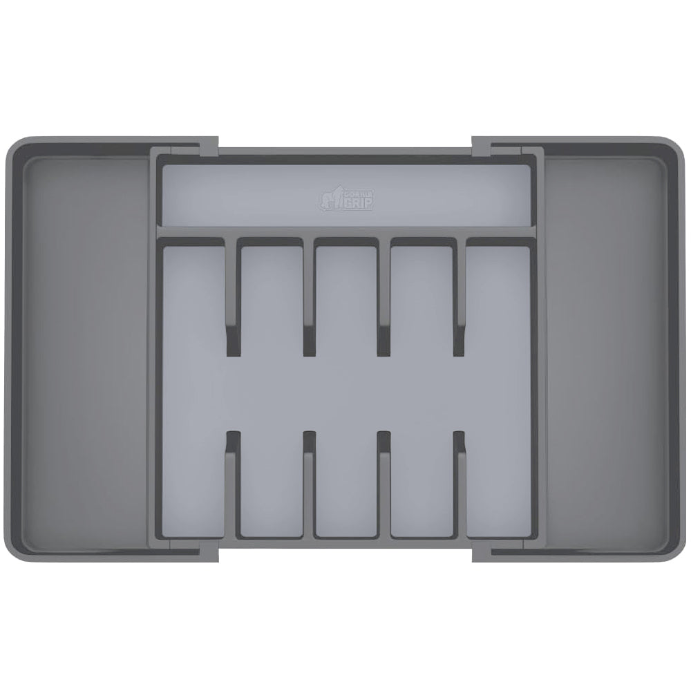 Flatware Organizer Gorilla Grip Gray