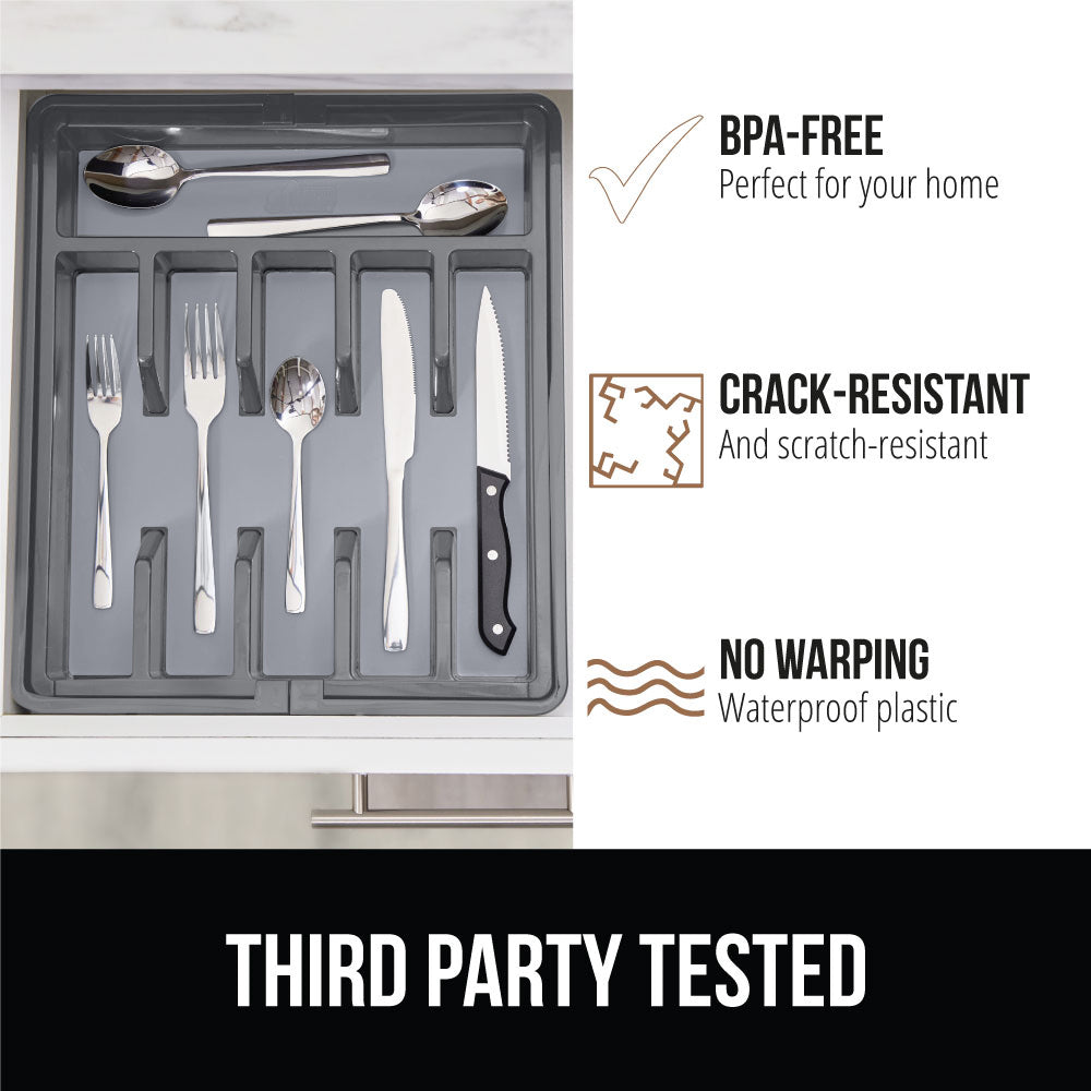 Flatware Organizer Gorilla Grip