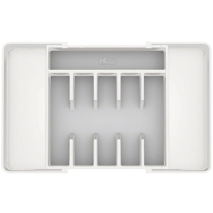 Flatware Organizer Gorilla Grip White