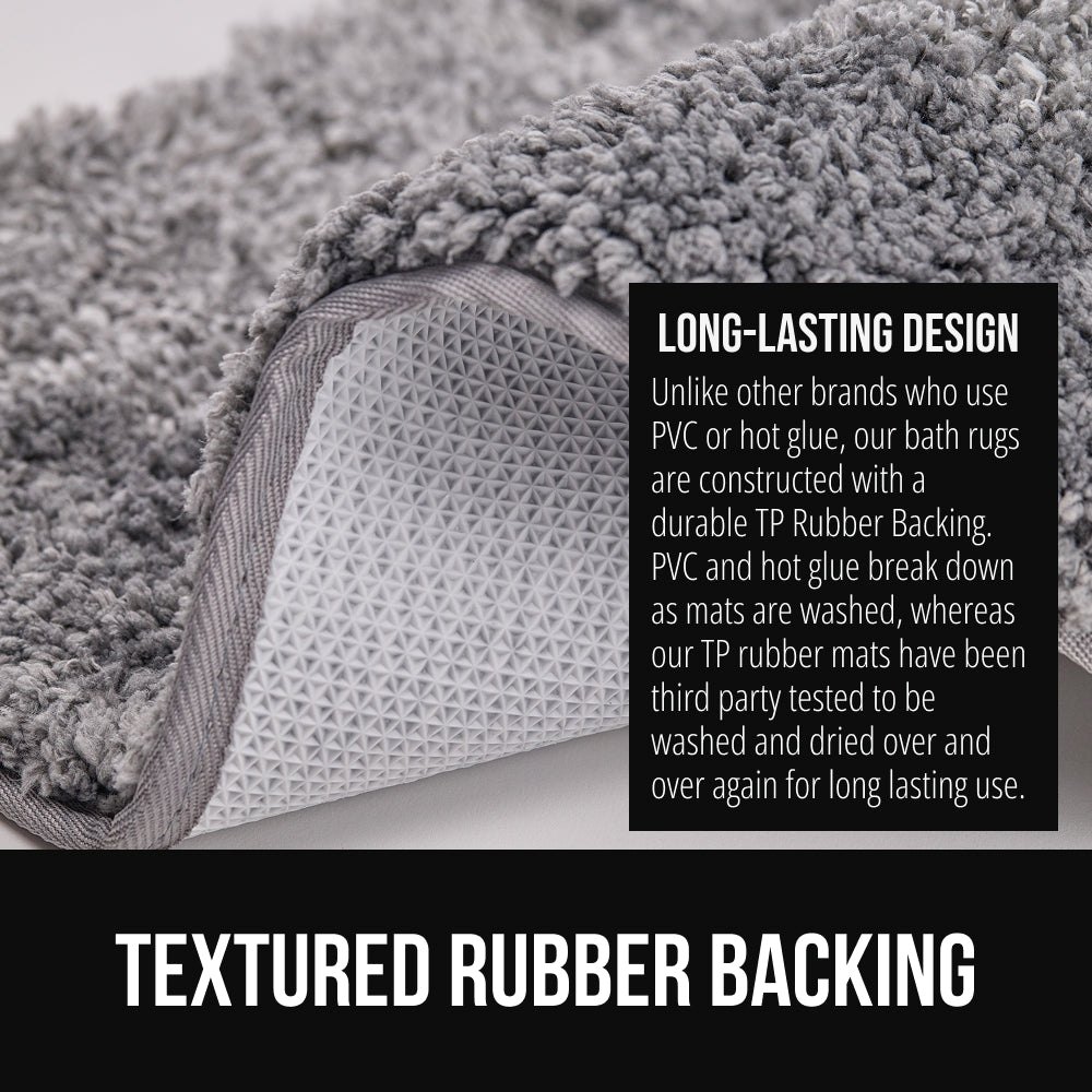 Fluffy Bath Rug Bath Accessories Gorilla Grip