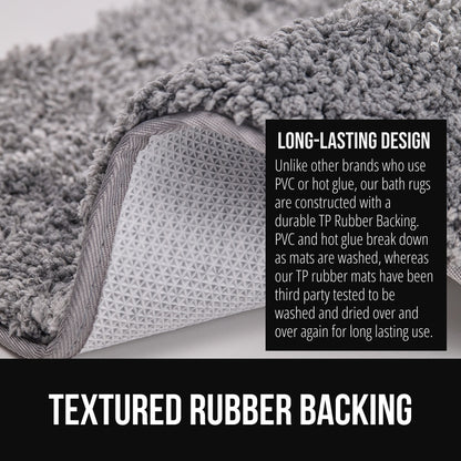 Fluffy Bath Rug Bath Accessories Gorilla Grip