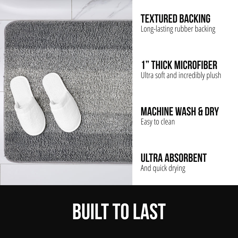 Fluffy Bath Rug Bath Accessories Gorilla Grip