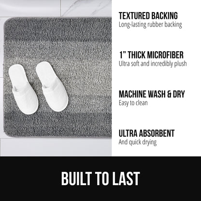 Fluffy Bath Rug Bath Accessories Gorilla Grip