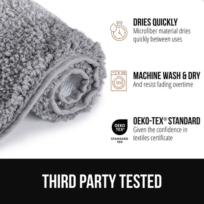 Fluffy Bath Rug Bath Accessories Gorilla Grip