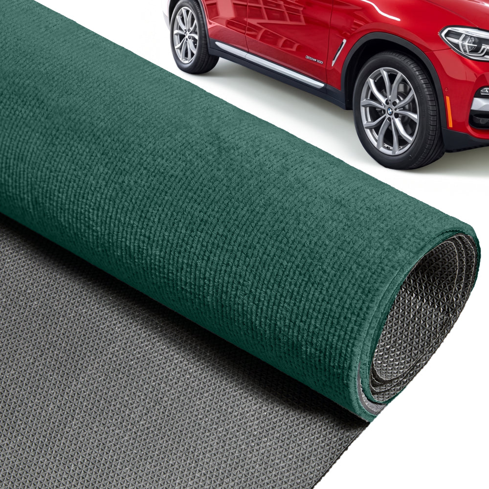 Garage Floor Mat Gorilla Grip Hunter Green 72 x 58 Inches