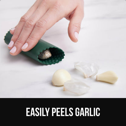 Garlic Press and Peel Set