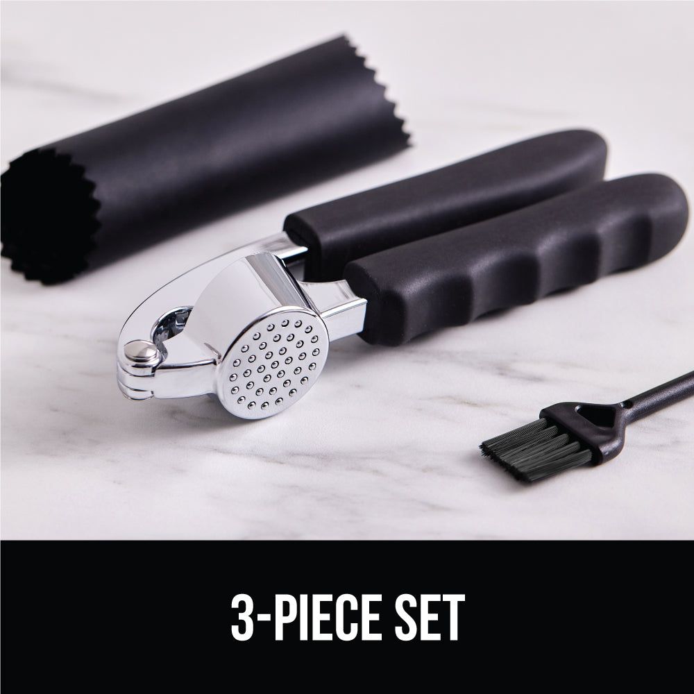 Garlic Press and Peel Set  Gorilla Grip   