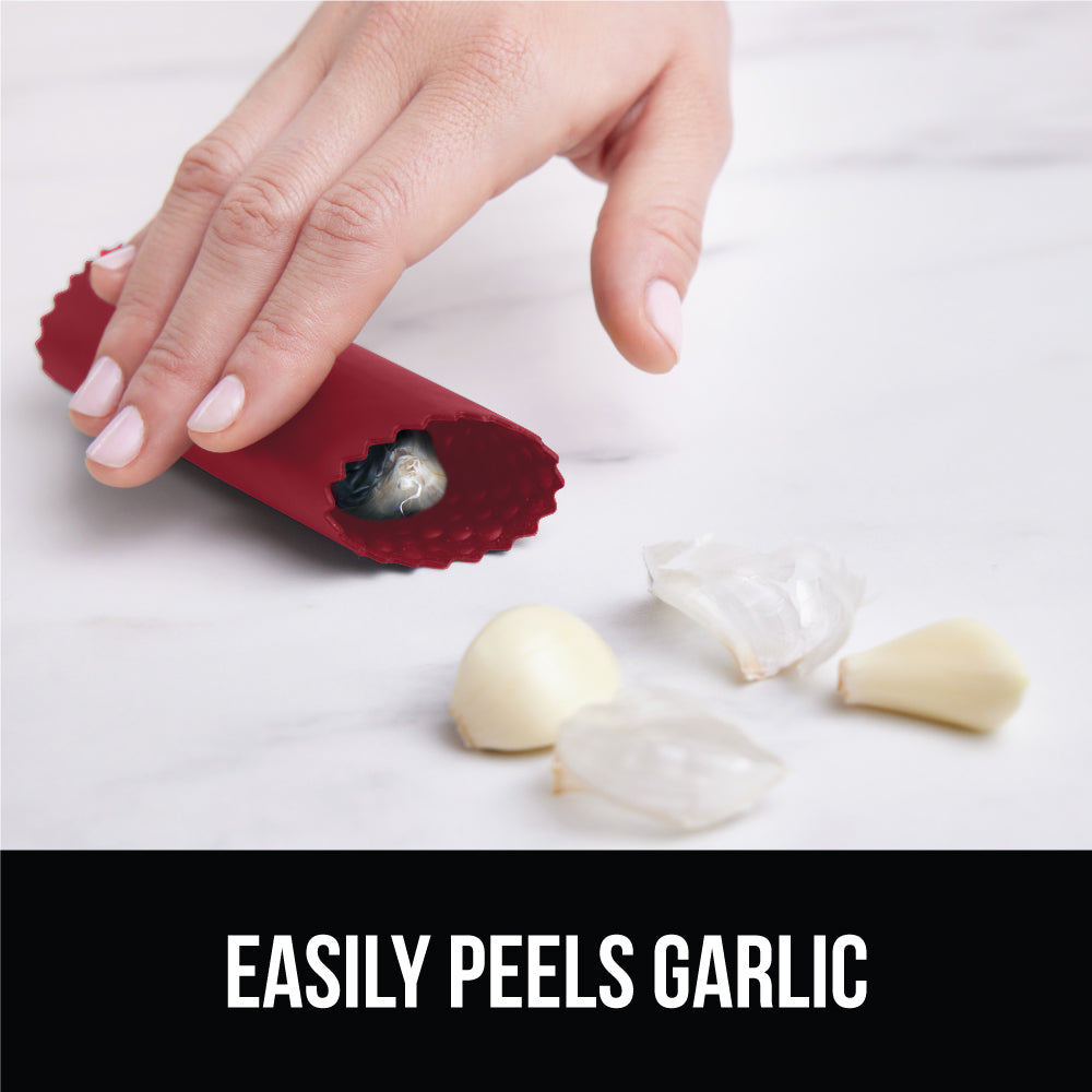 Garlic Press and Peel Set  Gorilla Grip   