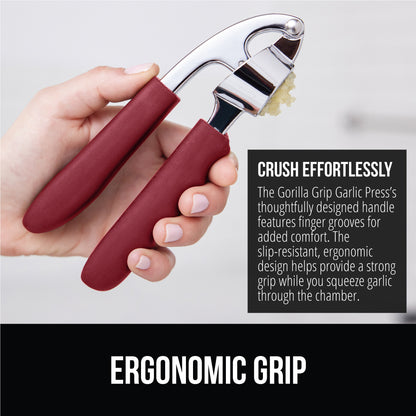 Garlic Press and Peel Set  Gorilla Grip   