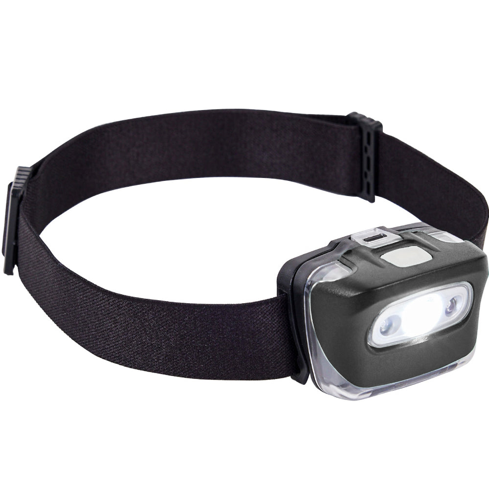 Headlamp  Gorilla Grip Black 1 Pack 