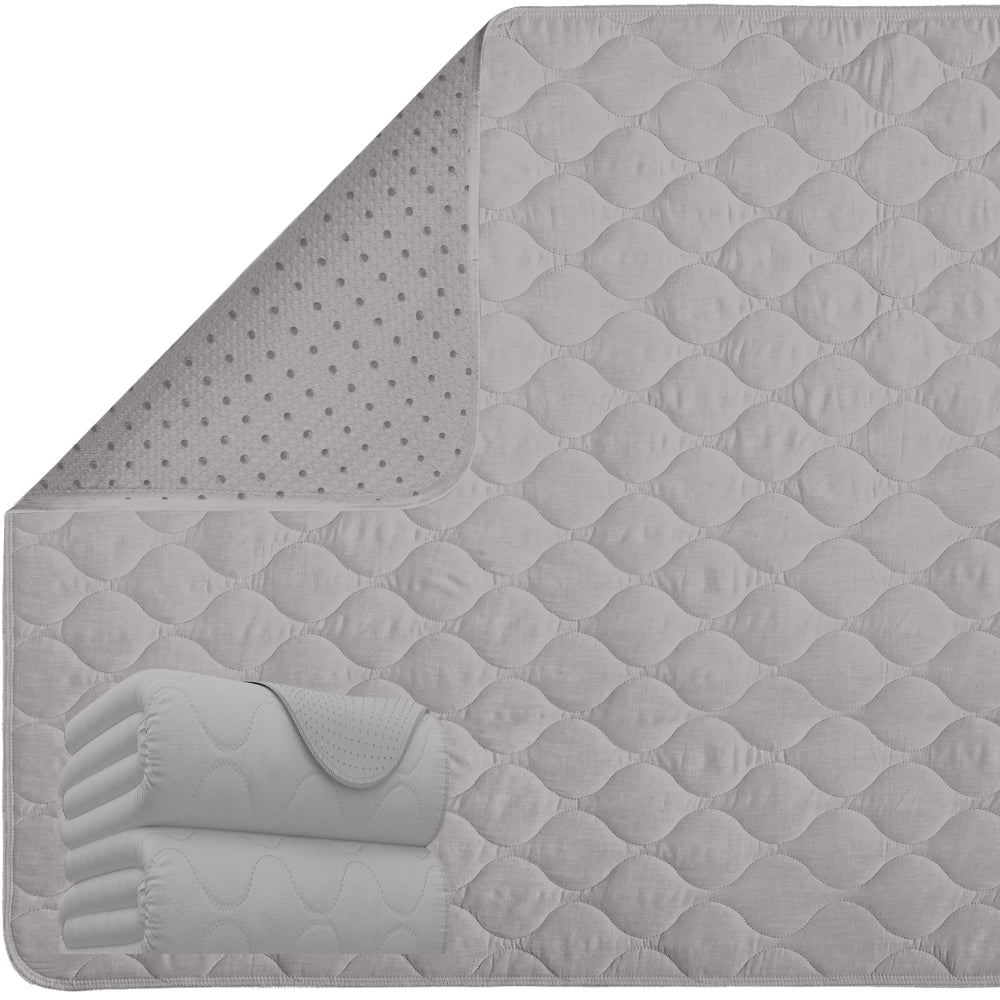 Incontinence Pad Gorilla Grip Gray 52" x 34"