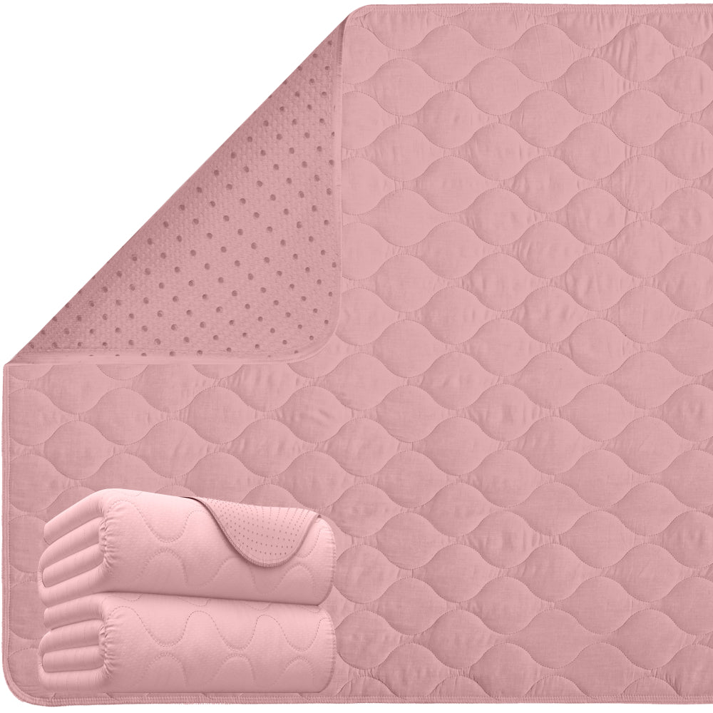 Incontinence Pad Gorilla Grip Pink 52" x 34"