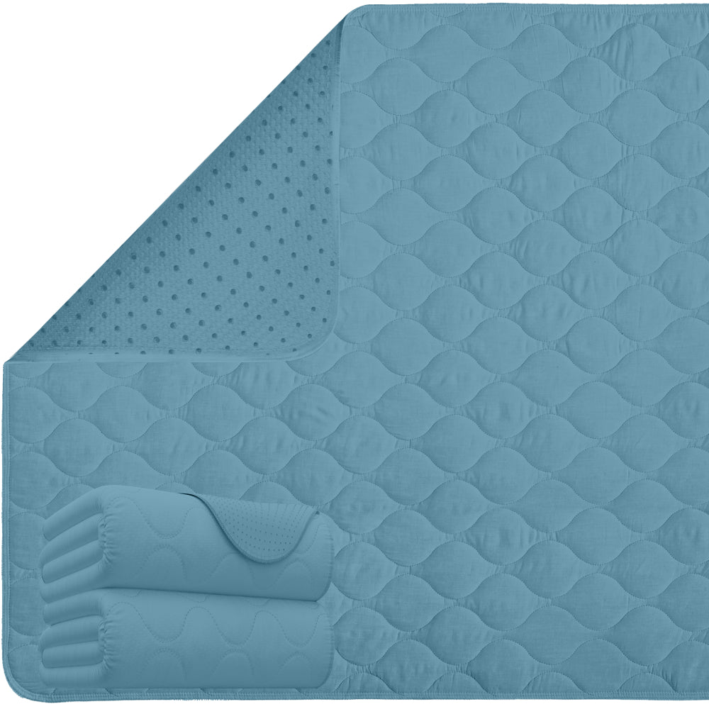 Incontinence Pad Gorilla Grip Sky Blue 52" x 34"
