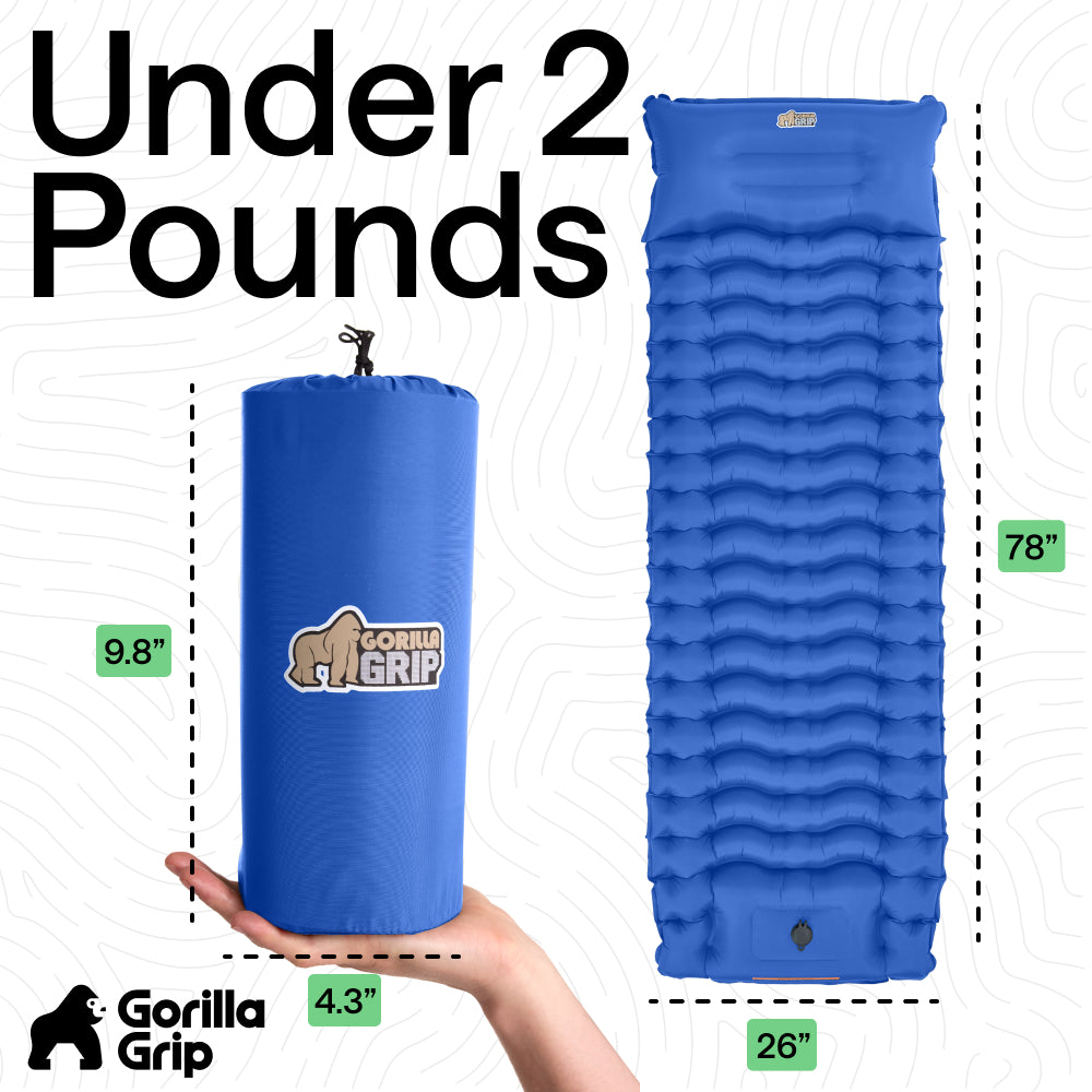 Inflatable Sleeping Mat Gorilla Grip