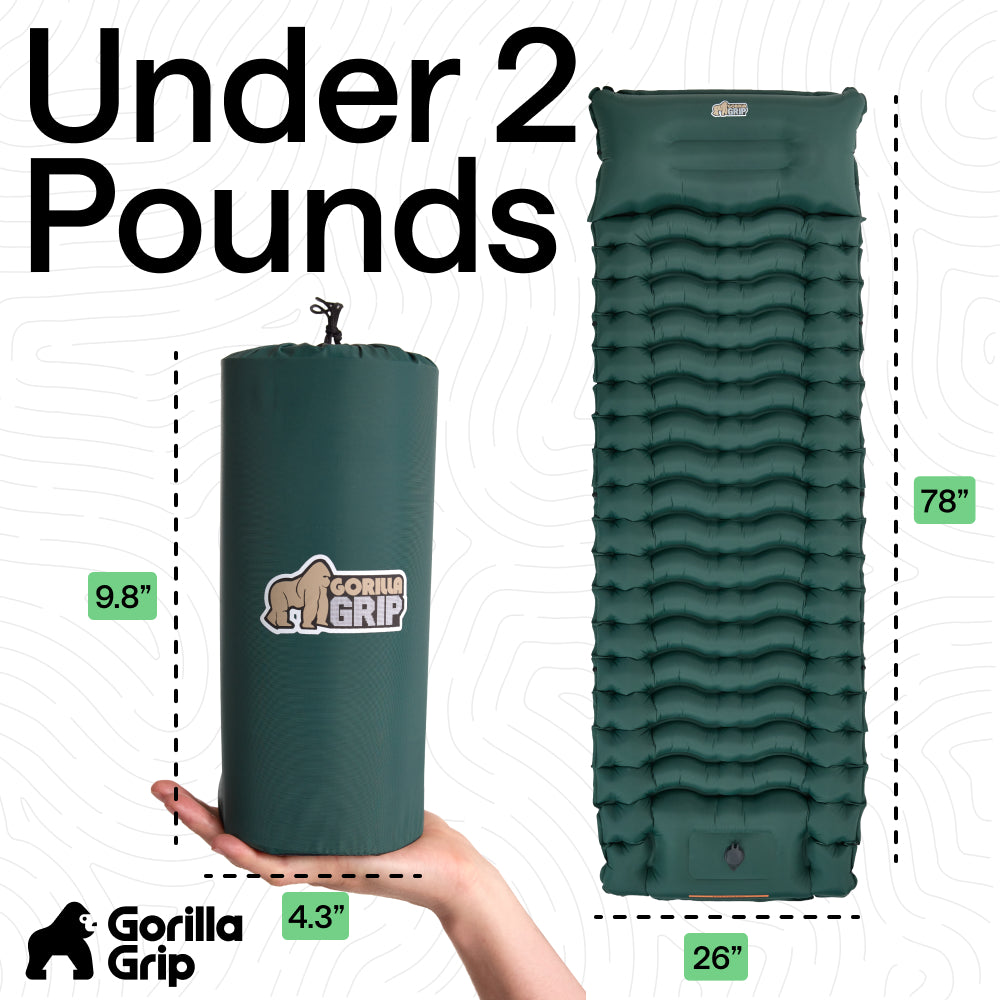 Inflatable Sleeping Mat Gorilla Grip