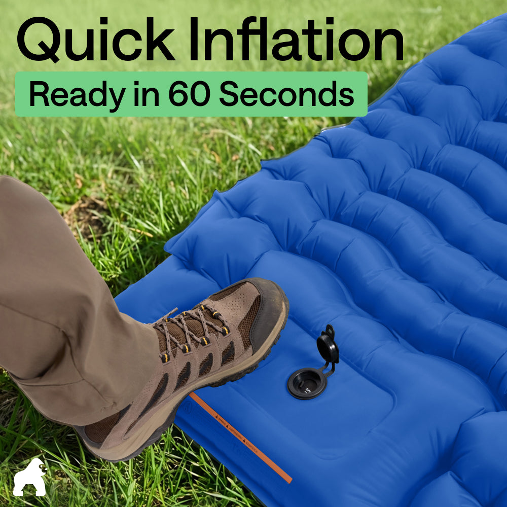 Inflatable Sleeping Mat Gorilla Grip