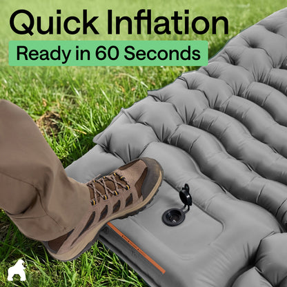 Inflatable Sleeping Mat Gorilla Grip