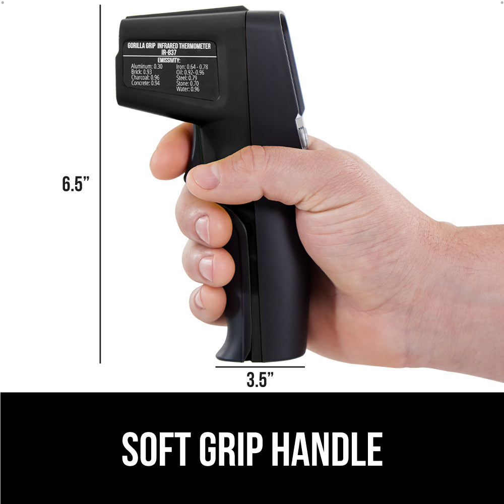 Infrared Thermometer  Gorilla Grip   