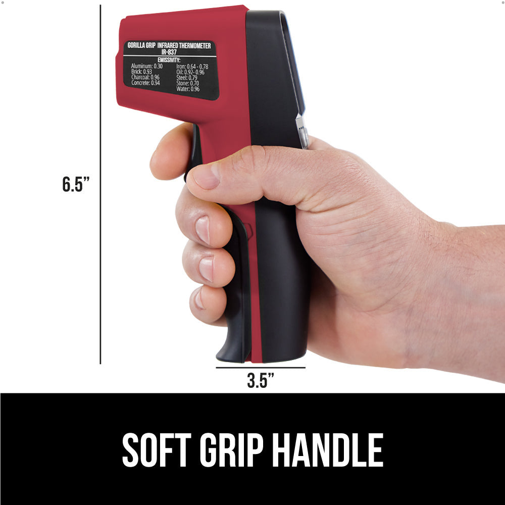 Infrared Thermometer  Gorilla Grip   