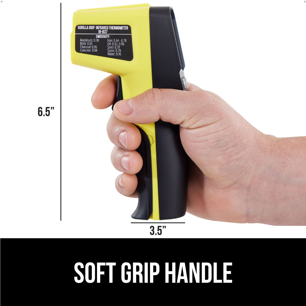 Infrared Thermometer  Gorilla Grip   