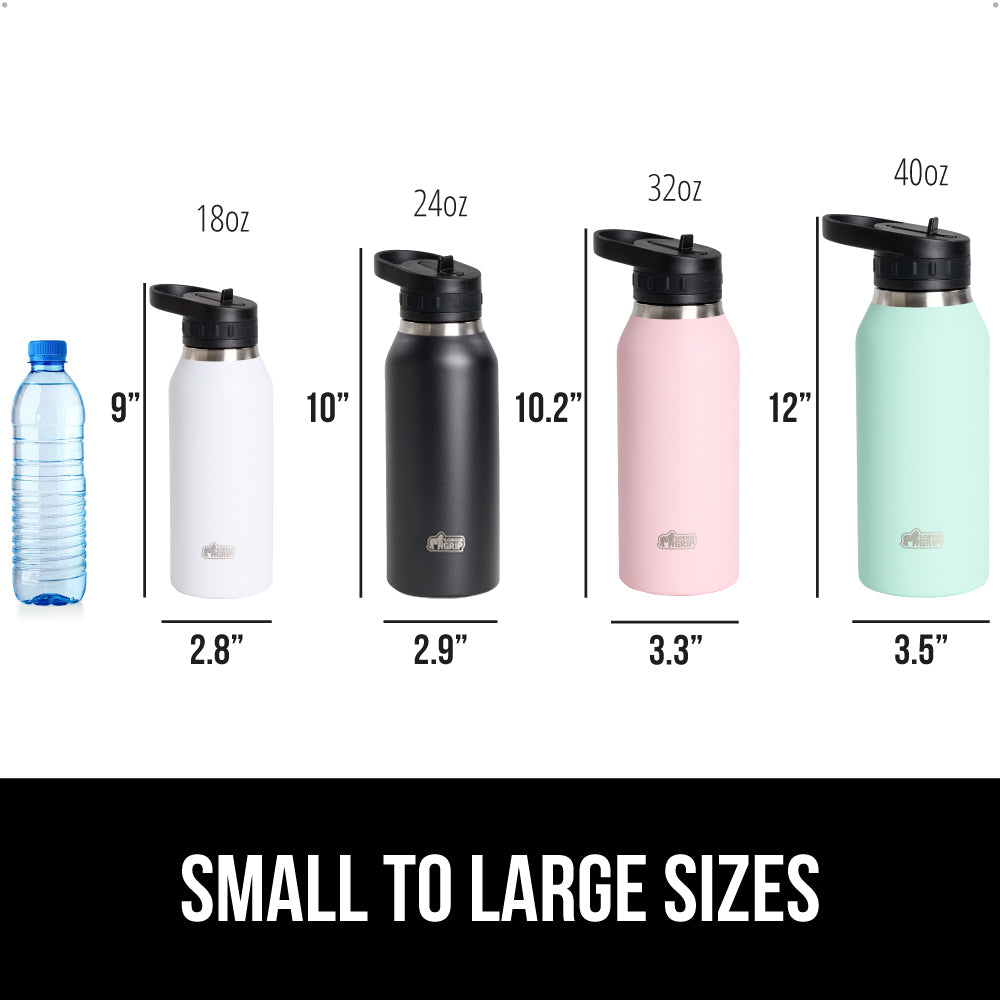 Insulated Water Bottle Gorilla Grip