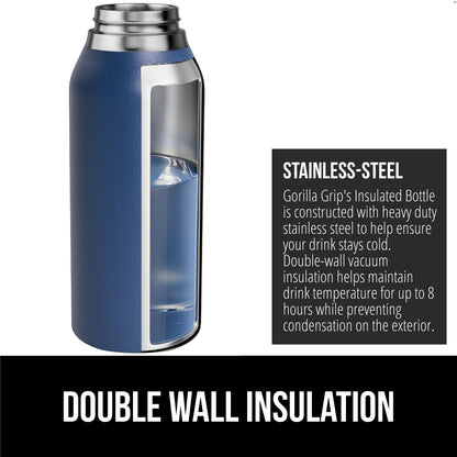 Insulated Water Bottle Gorilla Grip