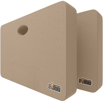 Kneeling Pad Gorilla Grip Beige 2 Pack
