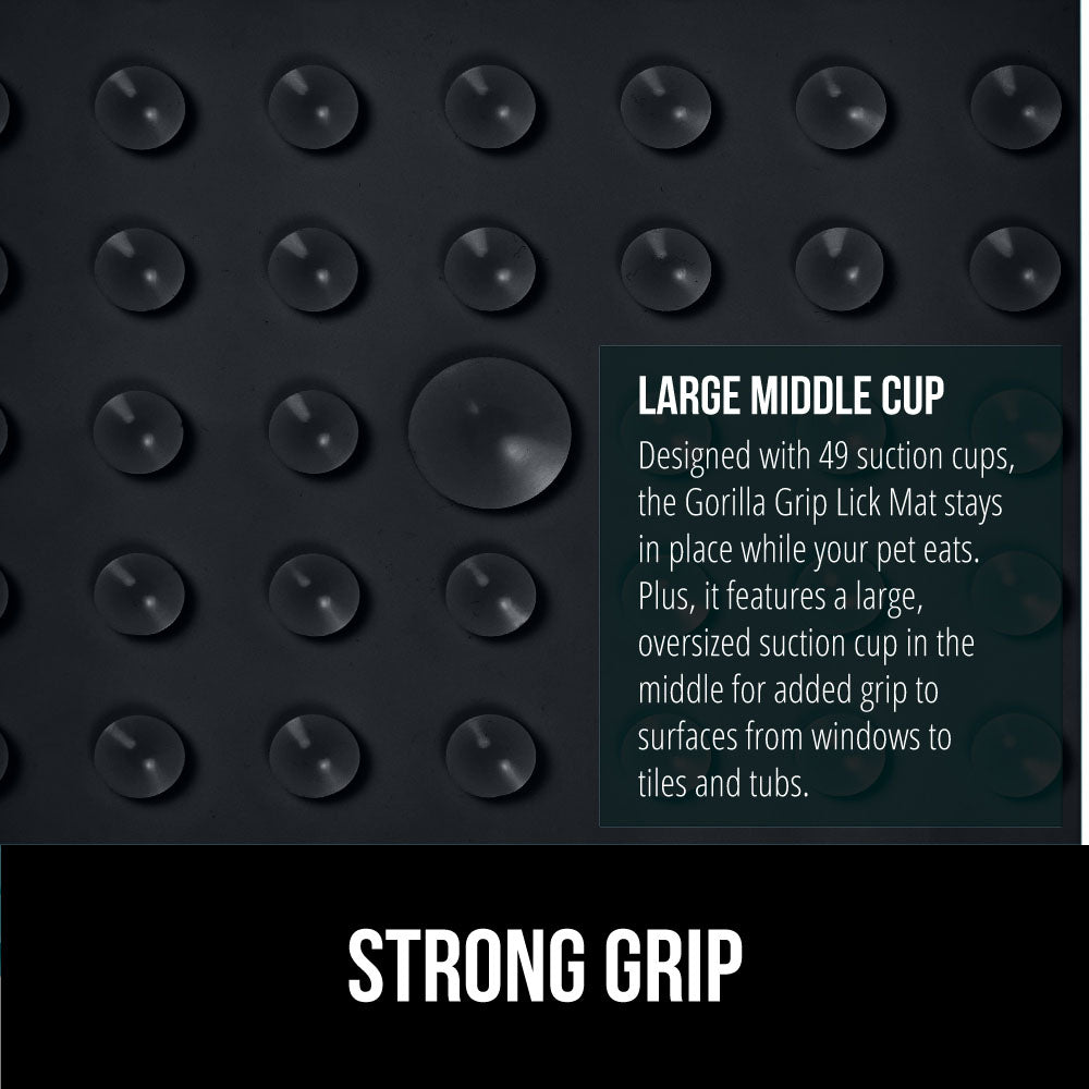 Lick Mat  Gorilla Grip   