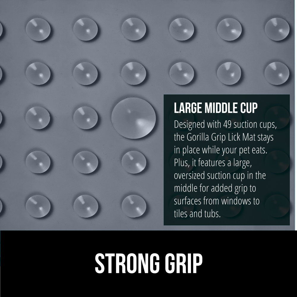 Lick Mat  Gorilla Grip   