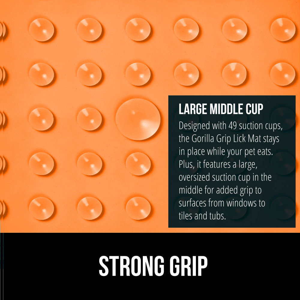 Lick Mat  Gorilla Grip   