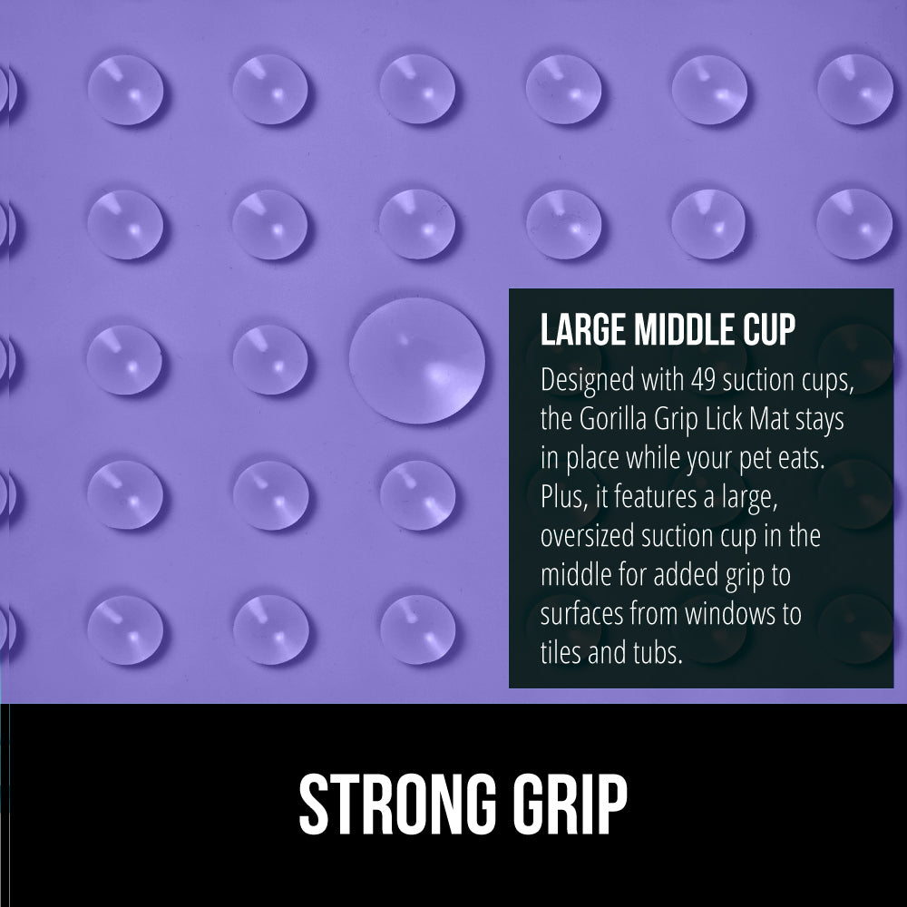 Lick Mat  Gorilla Grip   