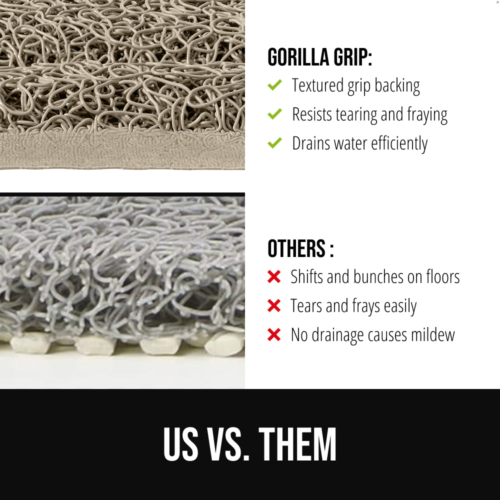 Loofah Bath Mat Gorilla Grip