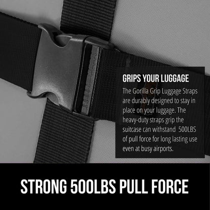 Luggage Straps  Gorilla Grip   