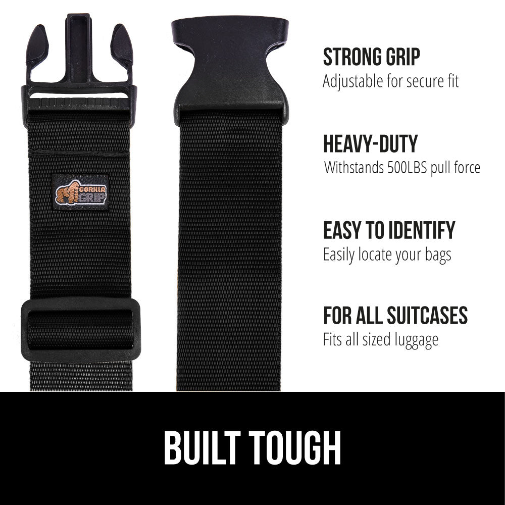 Luggage Straps  Gorilla Grip   