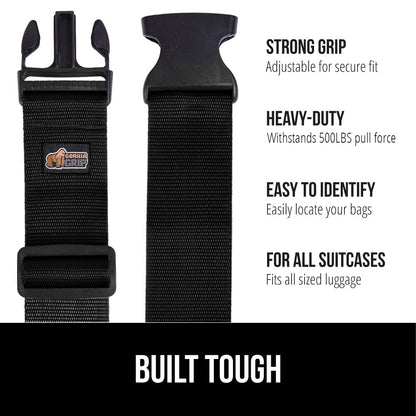 Luggage Straps  Gorilla Grip   