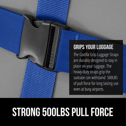 Luggage Straps  Gorilla Grip   