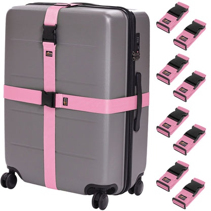 Luggage Straps Gorilla Grip Pink 8