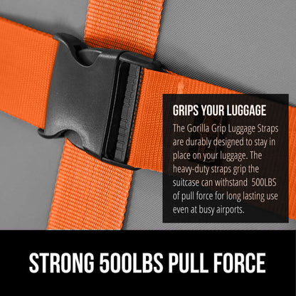 Luggage Straps  Gorilla Grip   