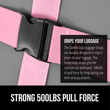 Luggage Straps  Gorilla Grip   