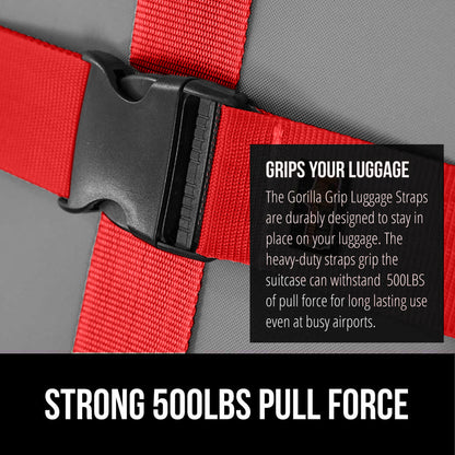 Luggage Straps  Gorilla Grip   