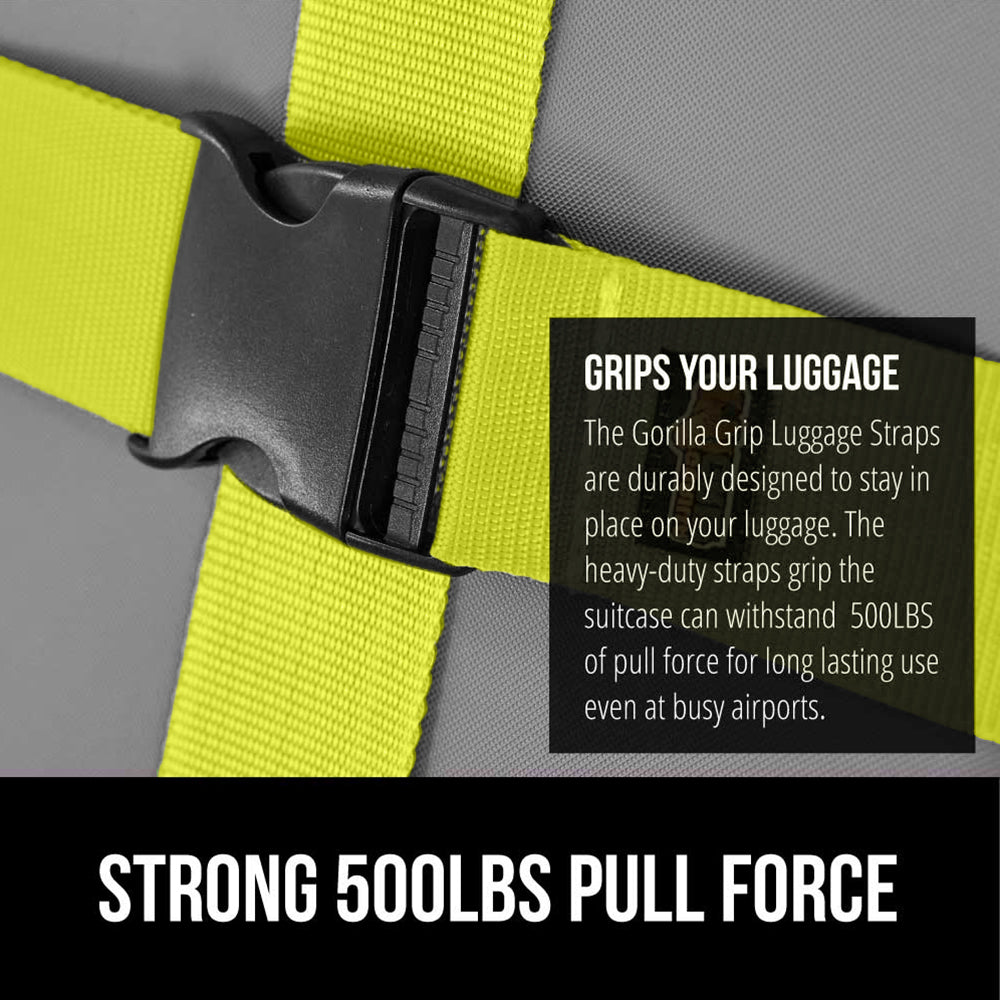 Luggage Straps  Gorilla Grip   