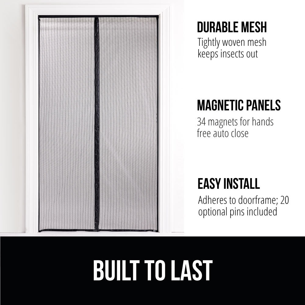 Fly Screens for Doors 80x220cm(31x87inch) Heavy Duty Patio Insect Door Screen with Magnets&Full Frame Magic Tape - Seal Automatically - Easy to Install - for Patio Balcony Living Room Grey Fly Screens for Doors 80x220cm(31x87inch) Heavy Duty Patio Insect Door Screen with Magnets&Full Frame Magic Tape - Seal Automatically - Easy to Install - for Patio Balcony Living Room Grey