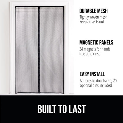 Magnetic Screen Door  Gorilla Grip   