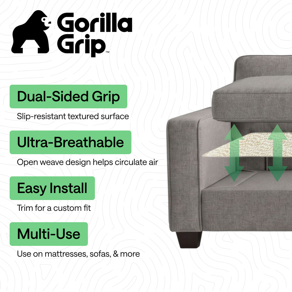 Non-Slip Mattress and Sofa Gripper Gorilla Grip