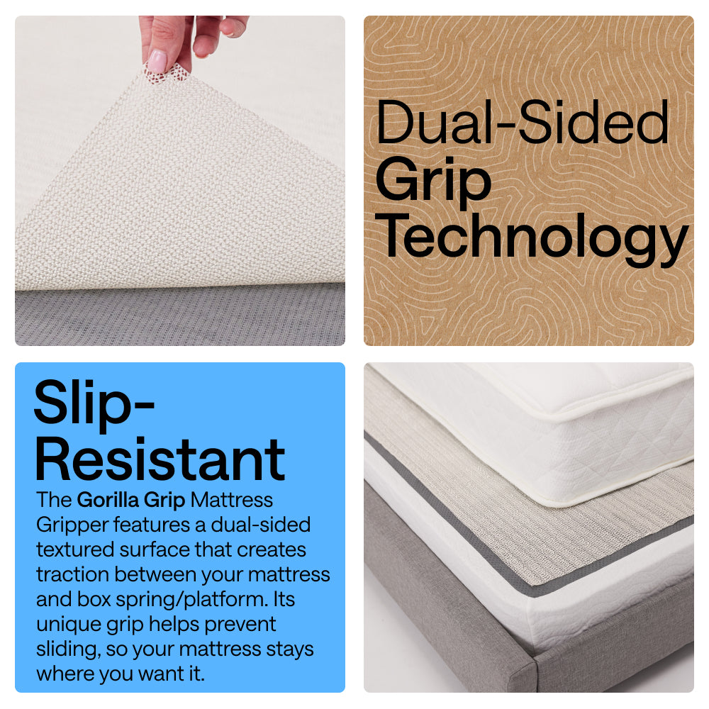 Non-Slip Mattress and Sofa Gripper Gorilla Grip