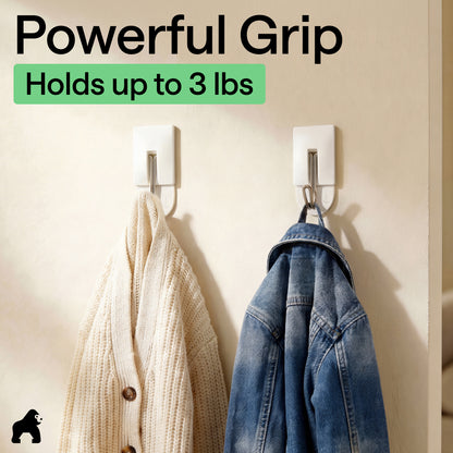 Metal Hooks Gorilla Grip