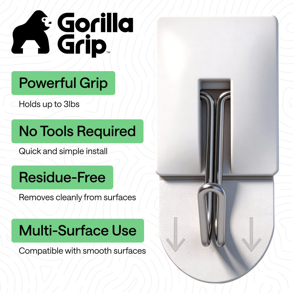 Metal Hooks Gorilla Grip