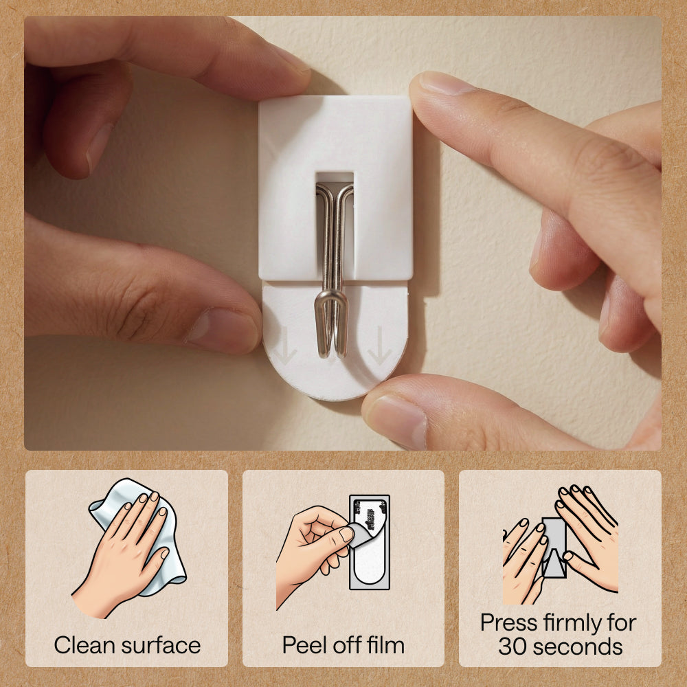 Metal Hooks Gorilla Grip