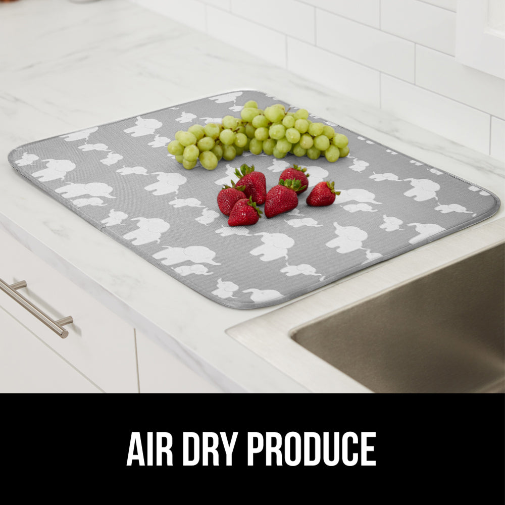 Microfiber Dish Drying Mat  Gorilla Grip   