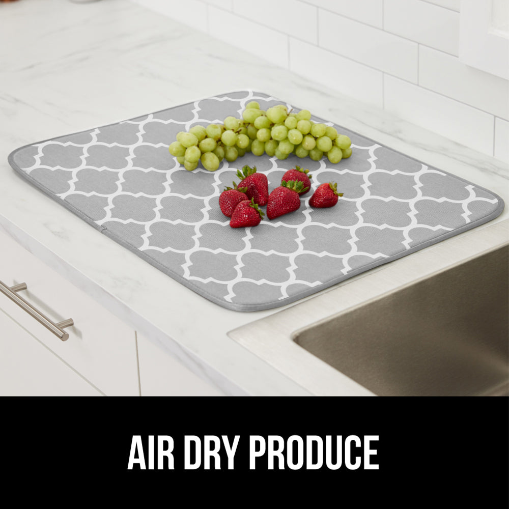 Microfiber Dish Drying Mat  Gorilla Grip   